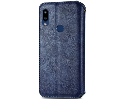 Чохол-книжка Leather Cubic Samsung A107 Galaxy A10s blue PLS-00-00162855