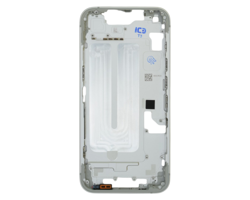 Середня частина корпусу для iPhone 16E US white (OEM) PLS-00-00163672