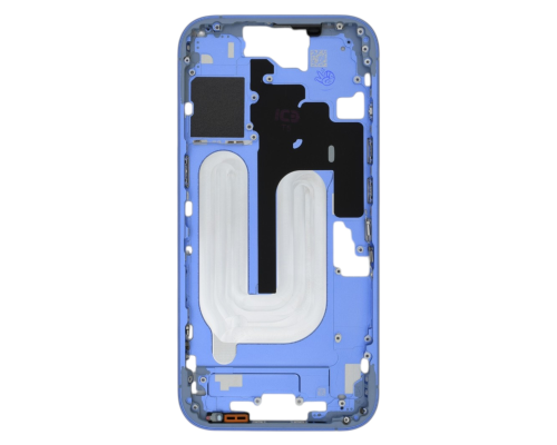 Середня частина корпусу для iPhone 16 US blue (OEM) PLS-00-00165153