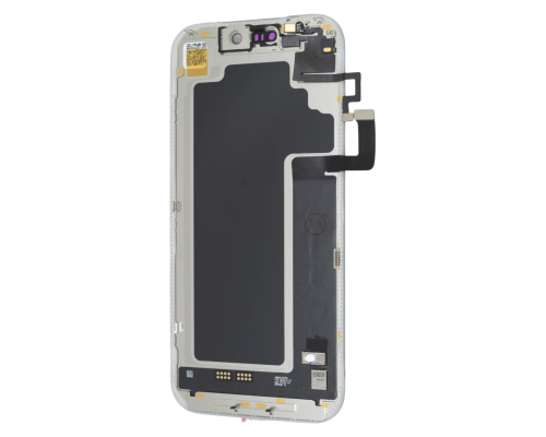 Дисплей для iPhone 17 Pro з сенсором та рамкою black (OLED SOFT 120Hz) (Без помилки) PLS-00-00164801
