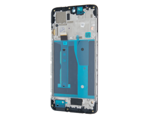 Дисплей Motorola XT2347 Moto G84 з сенсором та рамкою black (Original) PLS-00-00109375