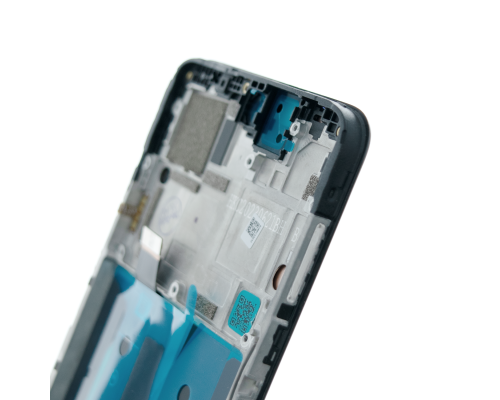 Дисплей Motorola XT2347 Moto G84 з сенсором та рамкою black (Original) PLS-00-00109375