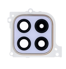 Скло камери Samsung A226 Galaxy A22 5G 2021 з рамкою purple (Original) PLS-00-00100171