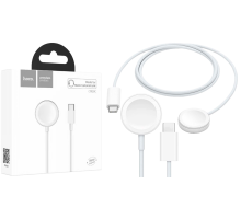Бездротовий зарядний пристрій Hoco CW39C для Apple Watch USB-C 1.2м white PLS-00-00101888