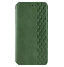Чохол-книжка Leather Cubic Xiaomi Redmi Note 14 4G EU green PLS-00-00163090