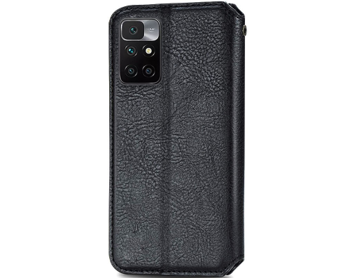 Чохол-книжка Leather Cubic Xiaomi Redmi 10 black PLS-00-00162998