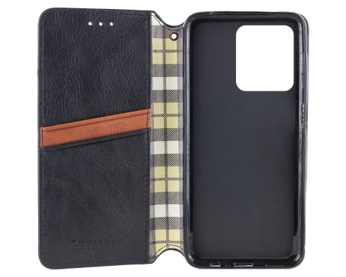 Чохол-книжка Leather Cubic ZTE Nubia V60 black PLS-00-00163138