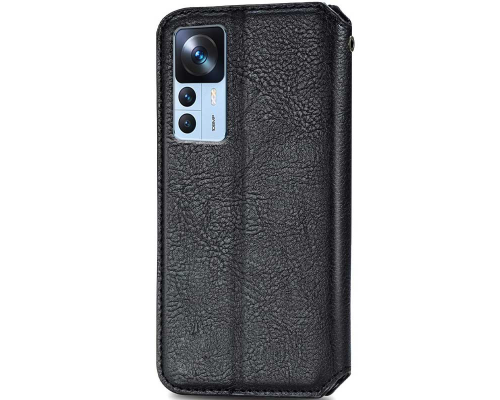 Чохол-книжка Leather Cubic Xiaomi 12T black PLS-00-00162967