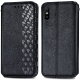 Чохол-книжка Leather Cubic Xiaomi Redmi 9A black PLS-00-00163052