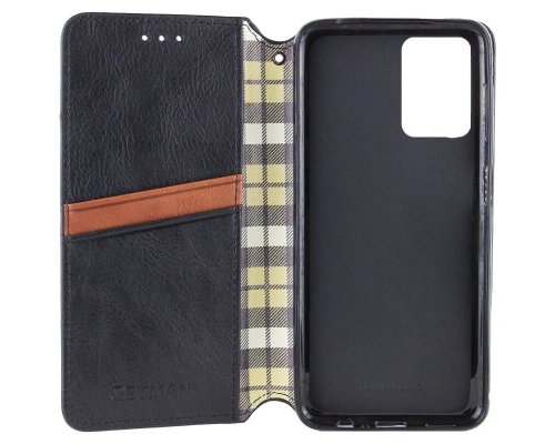 Чохол-книжка Leather Cubic Xiaomi Redmi Note 14 4G EU black PLS-00-00163094