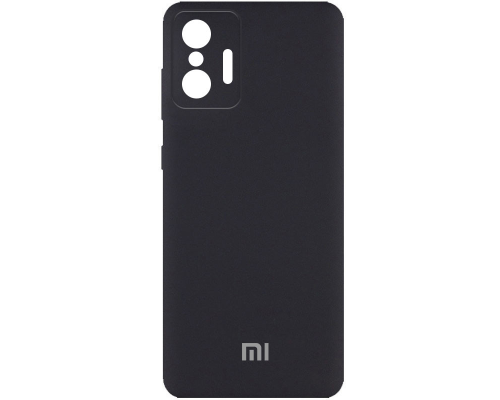Чохол Silicone Cover Full Camera Xiaomi 11T black PLS-00-00105577