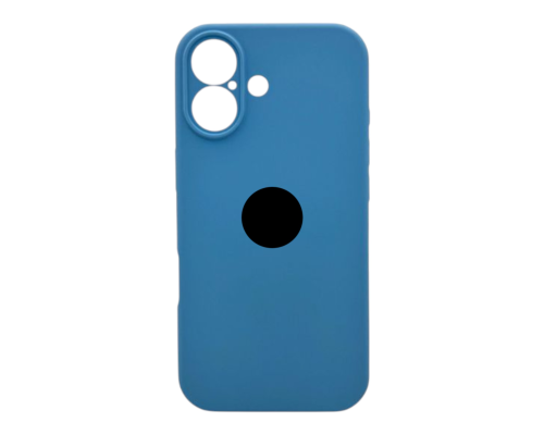 Чохол Silicone Case Full Camera Protective для iPhone 17 Pro Max cornflower PLS-00-00155279