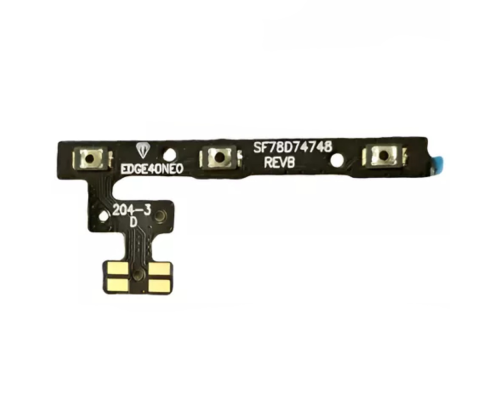 Шлейф Motorola XT2307 Moto Edge 40 Neo з кнопками ввімкнення та гучності PLS-00-00134623