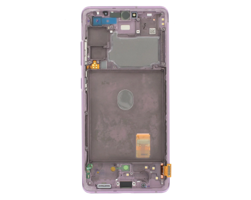 Дисплей Samsung G780 Galaxy S20 FE з сенсором та рамкою lavender (Original) PLS-00-00058878
