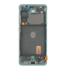 Дисплей Samsung G780 Galaxy S20 FE з сенсором та рамкою mint green (Original) PLS-00-00058879