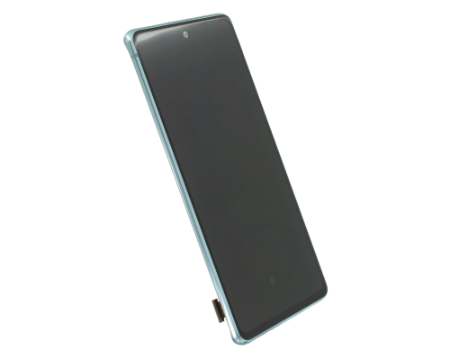 Дисплей Samsung G780 Galaxy S20 FE з сенсором та рамкою mint green (Original) PLS-00-00058879