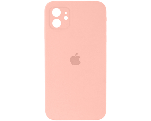Чохол Silicone Case Full Camera Protective iPhone 12 grapefruit PLS-00-00116652
