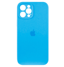 Чохол Silicone Case Full Camera Protective iPhone 12 Pro light blue PLS-00-00116633