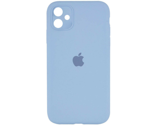 Чохол Silicone Case Full Camera Protective iPhone 12 cornflower PLS-00-00116647