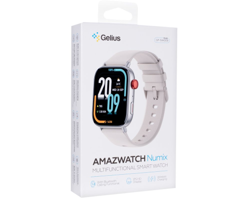 Смарт годинник Gelius Amazwatch Numix GP-SW009 silver PLS-00-00161421