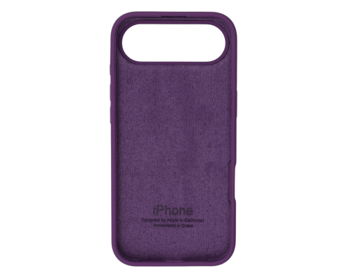 Чохол Silicone Case Full Protective iPhone 17 Air purple PLS-00-00146479