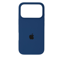 Чохол Silicone Case Full Protective iPhone 17 Pro navy blue PLS-00-00146455