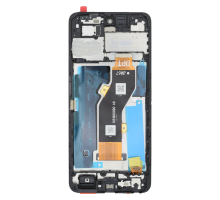 Дисплей Infinix Smart 8 з сенсором та рамкою black (Used) (ver. DPT) PLS-00-00157085