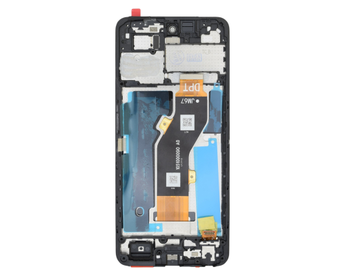 Дисплей Infinix Smart 8 з сенсором та рамкою black (Used) (ver. DPT) PLS-00-00157085
