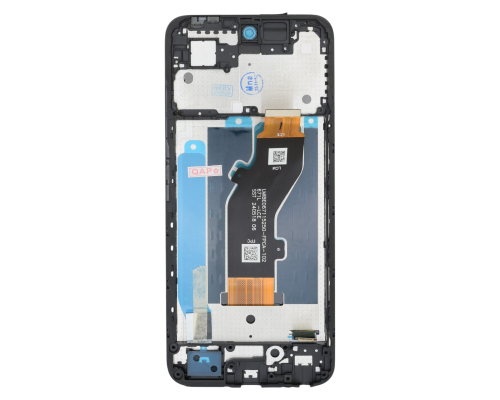 Дисплей Infinix Hot 50i з сенсором та рамкою black (Used) (ver. LMI) PLS-00-00157076