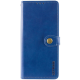 Чохол-книжка Leather GETMAN with card holder Xiaomi Redmi Note 13 5G blue PLS-00-00148400