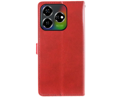 Чохол-книжка Leather GETMAN with card holder ZTE Blade V60 red PLS-00-00148436