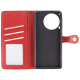 Чохол-книжка Leather GETMAN with card holder TECNO Camon 30 red PLS-00-00148264