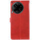 Чохол-книжка Leather GETMAN with card holder TECNO Camon 30 red PLS-00-00148264