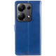 Чохол-книжка Leather GETMAN with card holder Xiaomi Redmi Note 13 5G blue PLS-00-00148400