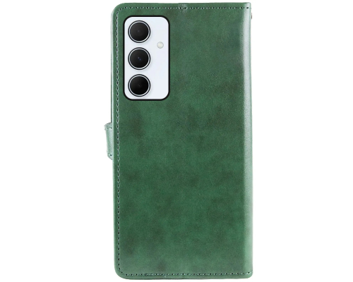 Чохол-книжка Leather GETMAN with card holder Samsung A175 Galaxy A17 green PLS-00-00148247