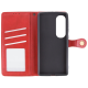 Чохол-книжка Leather GETMAN with card holder Oppo A60 red PLS-00-00148172