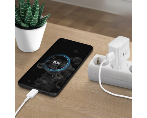 Зарядний пристрій Samsung 5W 1USB-A (NO LOGO тех. пак) white PLS-00-00134148