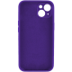 Чохол Silicone Case Full Camera Protective iPhone 14 amethyst PLS-00-00116498