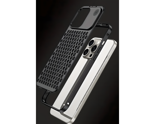 Чохол Aluminium Case iPhone 13 Pro silver PLS-00-00121008