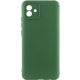 Чохол Silicone Cover Full Camera Samsung A045 Galaxy A04 dark green PLS-00-00116006