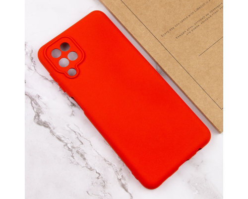 Чохол Silicone Cover Full Camera Samsung A125 Galaxy A12 red PLS-00-00116033