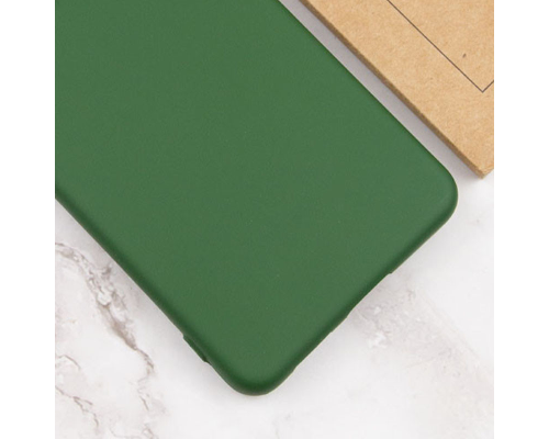 Чохол Silicone Cover Full Camera Samsung A045 Galaxy A04 dark green PLS-00-00116006