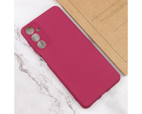 Чохол Silicone Cover Full Camera Samsung A057 Galaxy A05s marsala PLS-00-00118236