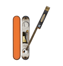 Шлейф для iPhone 17 Pro з кнопкою Camera Control orange (зовнішня) (Used) PLS-00-00168991