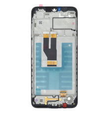 Дисплей Nokia G11 з сенсором та рамкою black PLS-00-00119787