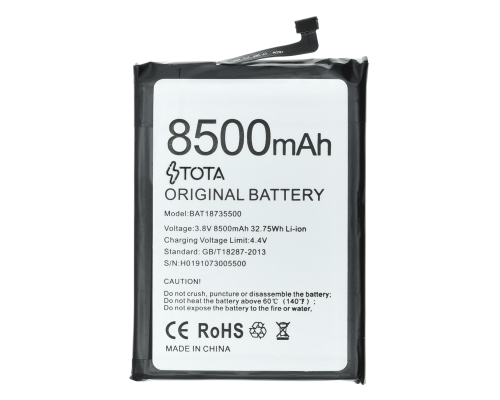 Акумулятор Doogee BAT18735500 PLS-00-00026994