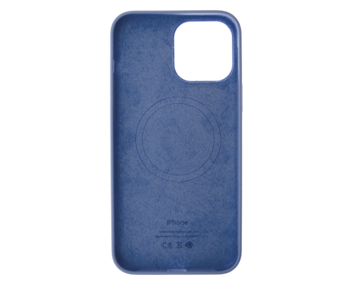 Чохол Silicone Case Full з MagSafe та Анімацією iPhone 13 Pro Blue Fog PLS-00-00109132