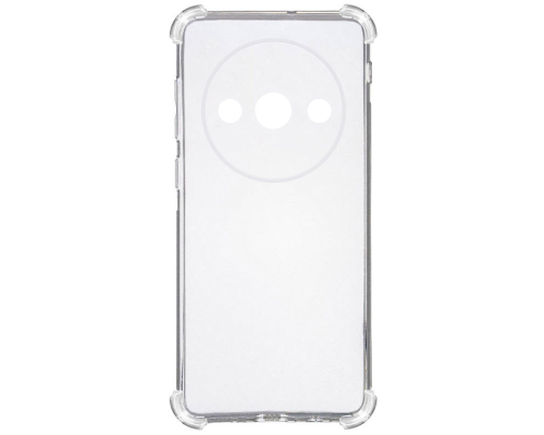 Чохол WXD Silicone 0.8 mm HQ Xiaomi Redmi A3 transparent PLS-00-00143337