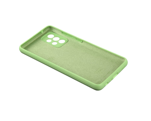 Чохол Silicone Cover Full Camera Samsung A725 Galaxy A72 mint PLS-00-00112241