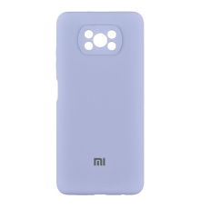 Чохол Silicone Cover Full Camera Xiaomi Poco X3 purple PLS-00-00112280